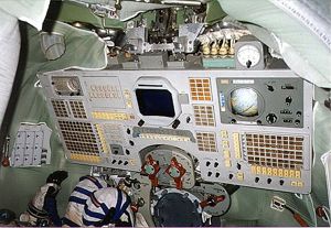 Soyuz-T interior