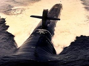 SSBN at sea